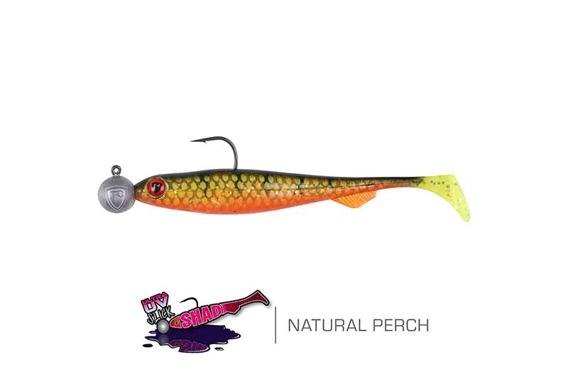 Slick Shad Loaded 13cm/15gr Natural Perch